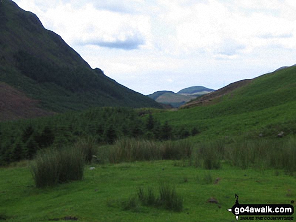 Walk c160 Pillar from Gatesgarth, Buttermere - The head of Ennerdale