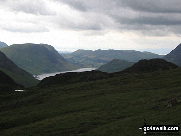 Ennerdale Water from the top of Loft Beck