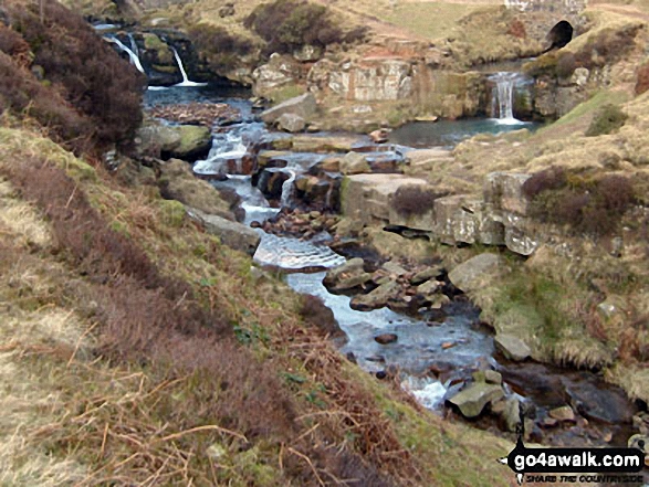 The River Dane at Three Shire Heads