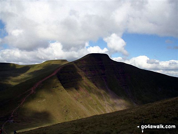 Pen y Fan from Cribyn