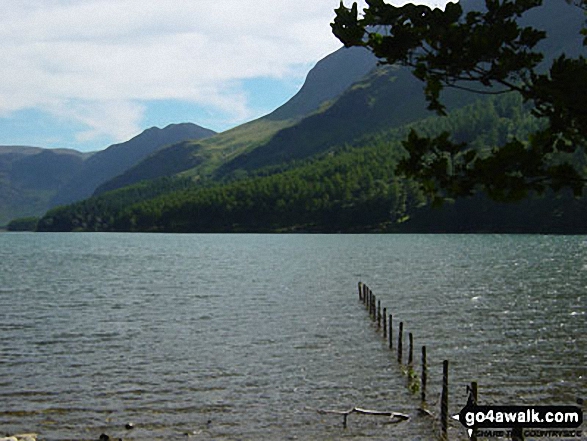 Walk c295 Hay Stacks and Fleetwith Pike from Gatesgarth, Buttermere - Buttermere