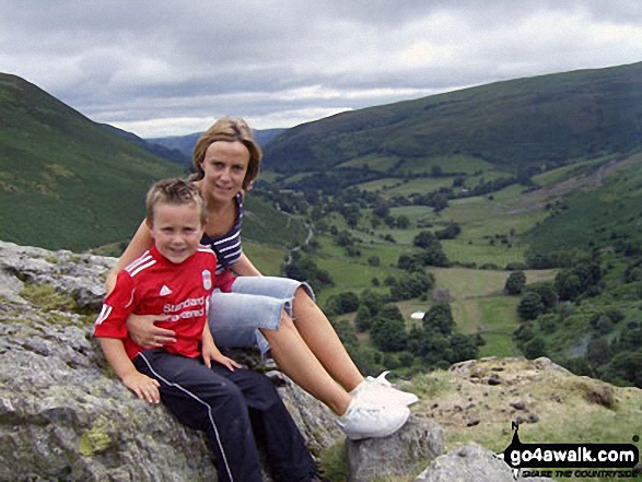 On top of our favourite place Pistyll Rhaeadr Waterfalls near Llanrhaedar