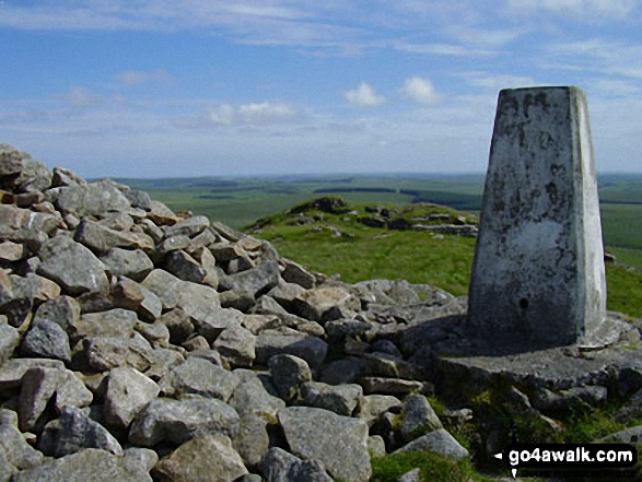 Brown Willy Summit Trig Point