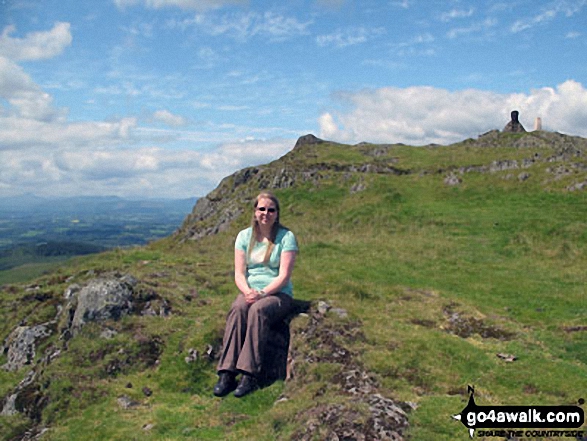 On Dumyat in the Ochils near Stirling