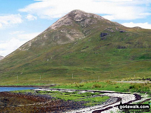 Beinn na Cro from Loch Slapin near Torrin