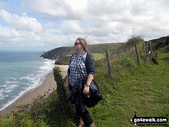 Overlooking Treath y Mwnt