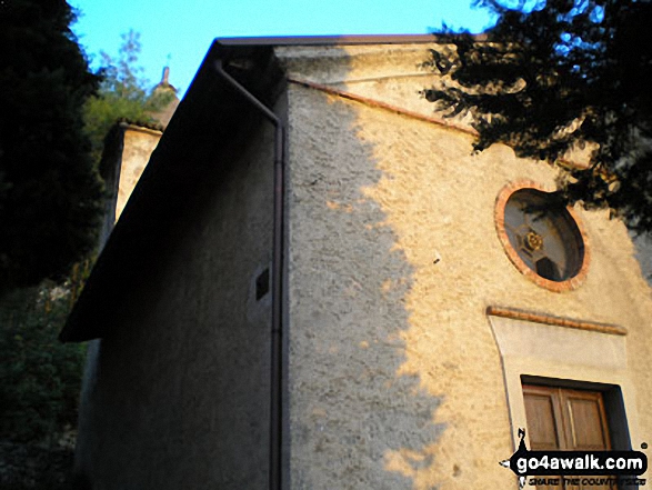 San Michele near the Monte Baldo Mid station on the lower slopes of Monte Baldo