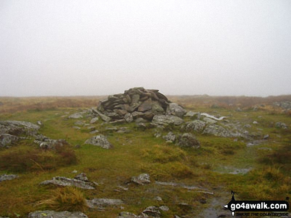 Walk c369 High Raise, Ullscarf and Grange Fell from Rosthwaite - Ullscarf summit