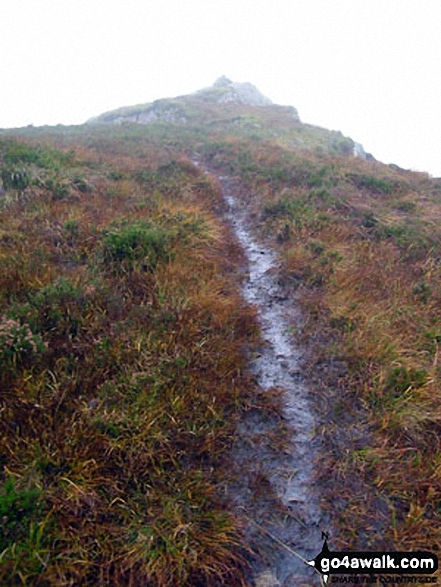 Approaching Sergeant's Crag