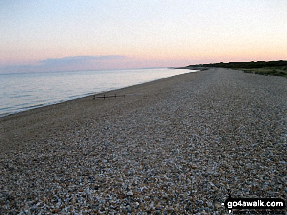 Walk ws141 Climping Beach from Atherington - Climping Beach