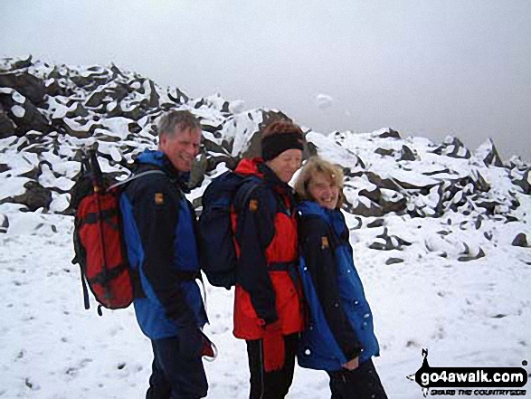 Me and my friends on Glyder Fach