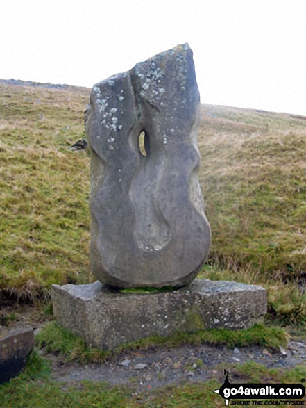 The Tyne Head Sculpture by Gilbert Ward marking the source of the South Tyne