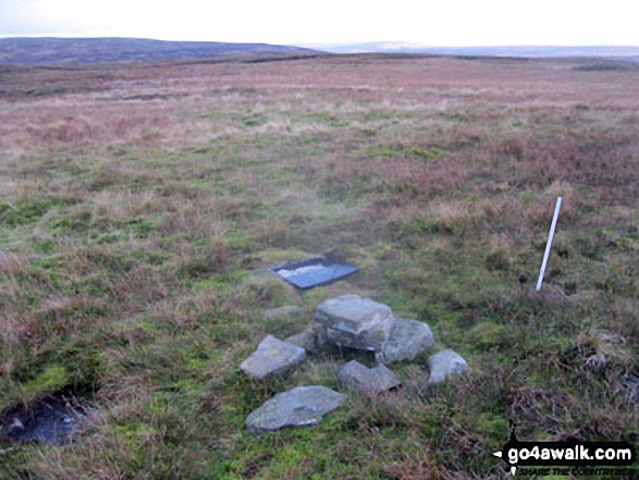 Long Man Hill summit cairn