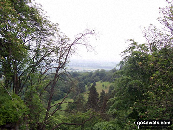 Walk n136 Long Crags from Thrunton Wood - Thrunton Wood