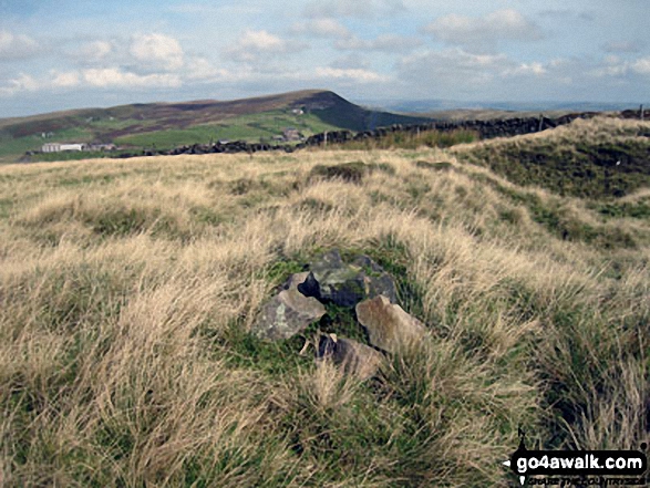 Walk s107 Three Shires Head, Oliver Hill and Flash from Gradbach - Axe Edge from the summit of Oliver Hill