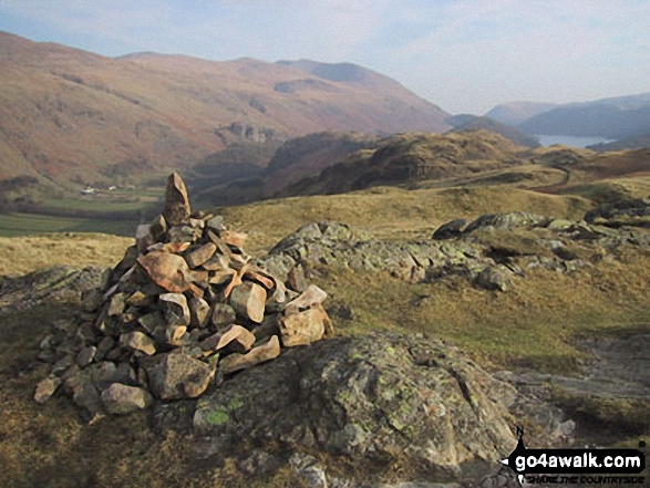 Walk High Rigg walking UK Mountains in The Central Fells The Lake District National Park Cumbria, England