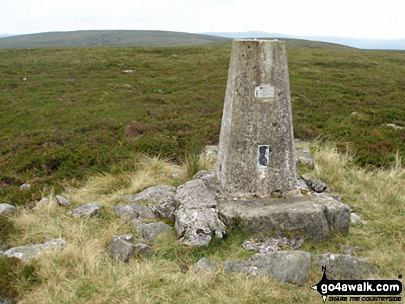 Water Crag (Arkengarthdale) summit trig point