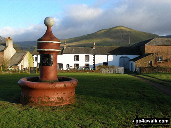 Dufton with Dufton Pike beyond