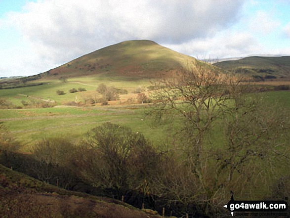 Knock Pike from The Pennine Way near Dufton