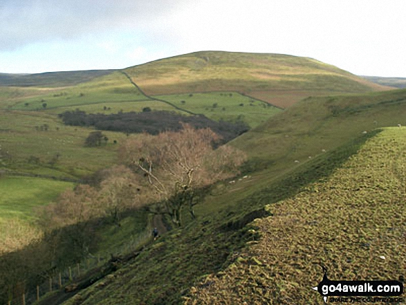 Brownber Hill from The Pennine Way near Dufton