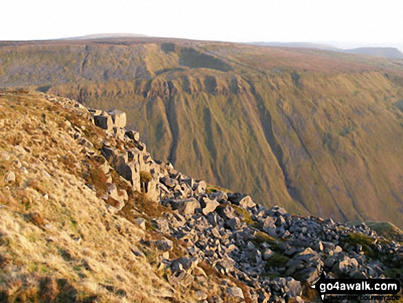 High Cup with Murton Fell beyond from Backstone Edge (Dufton Fell)