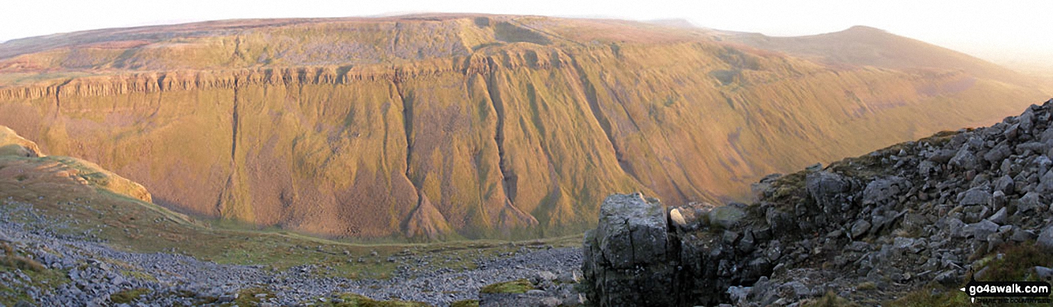 High Cup with Murton Fell beyond from The Pennine Way