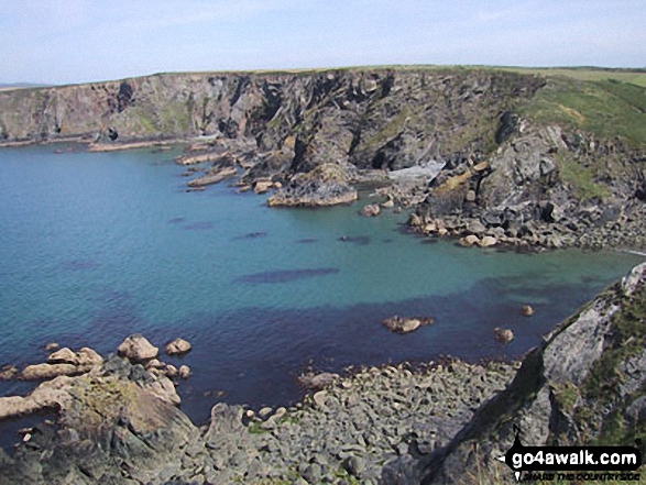 Walk pe128 Aber Rhigian from Newport - The Pembrokeshire Coast Path