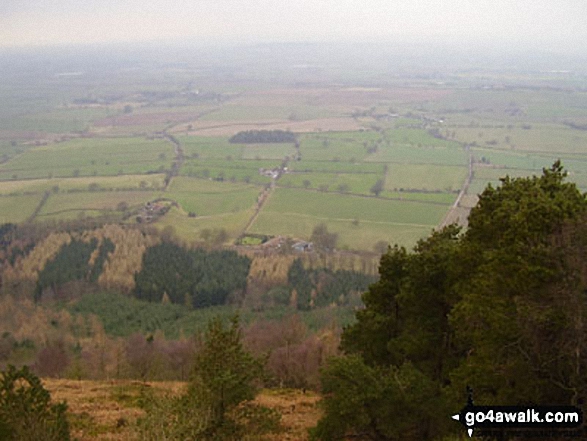 Looking Northwest from The Wrekin