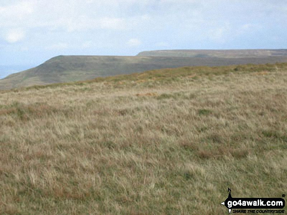 Walk po148 Chwarel y Fan, Twmpa and Rhos Dirion from Capel-y-ffin - Hay Bluff and Twmpa (Lord Hereford's Knob) from Rhos Dirion