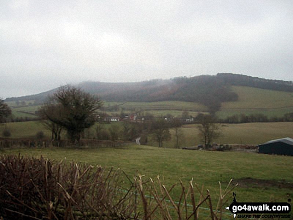 Walk sh105 Callow Hill from Craven Arms - Callow Hill, Wenlock Edge