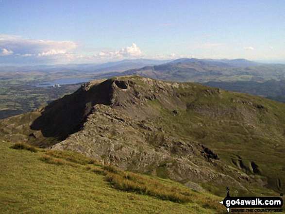 Craigysgafn and Moelwyn Bach from the summit of Moelwyn Mawr