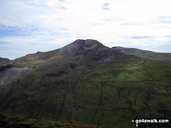 Moelwyn Mawr from the summit of Cnicht - the Welsh Matterhorn