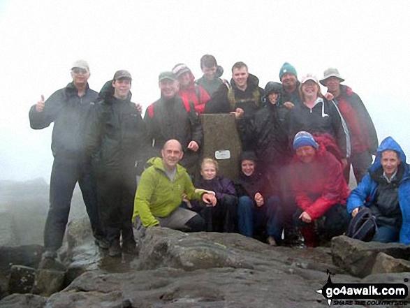 Church weekend away at Great Whernside