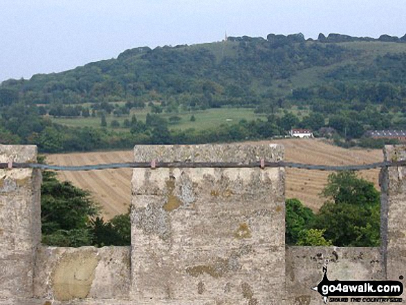 Coombe Hill Monument from Ellesborough Church Tower