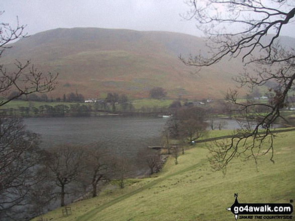 Walk c198 The Southern Shore of Ullswater from Glenridding - Howtown, Ullswater and Bonscale Pike from near Geordie's Crag