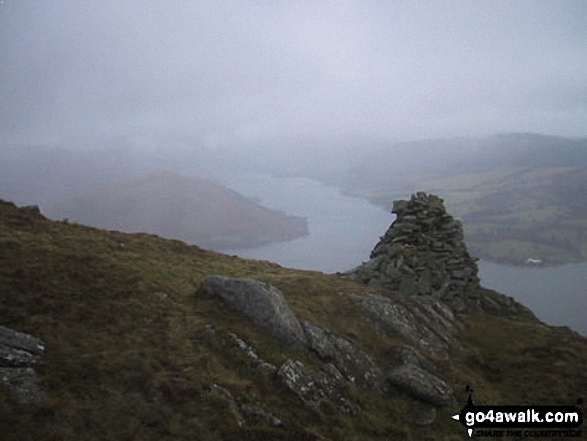 Ullswater from Whinney Crag near Arthur's Pike