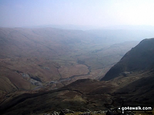 Walk c153 Thornthwaite Crag from Troutbeck - Longsleddale from Yoke