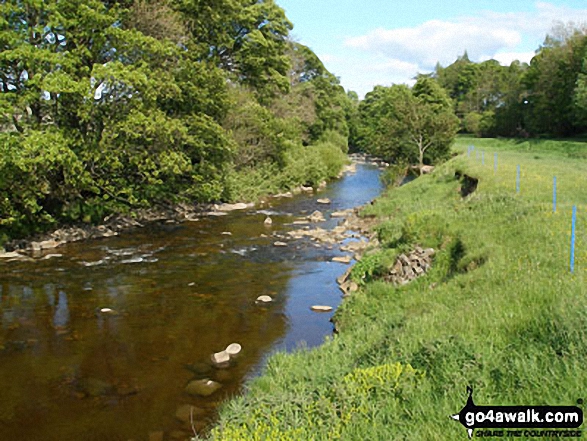 The River Wear in Weardale