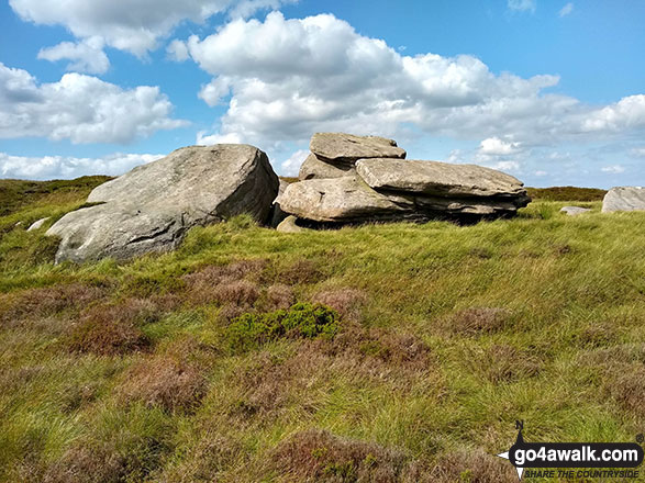 Margery Stones on Margery Hill