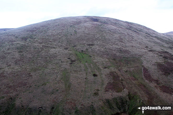 Simon's Seat (Howgills) from Docker Knott