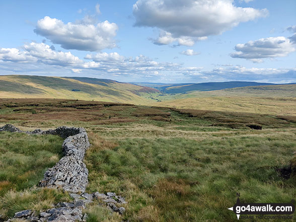 Walk ny146 High Green Field Knott (Cosh Knott) from Horton in Ribblesdale - Littondale from High Green Field Knott