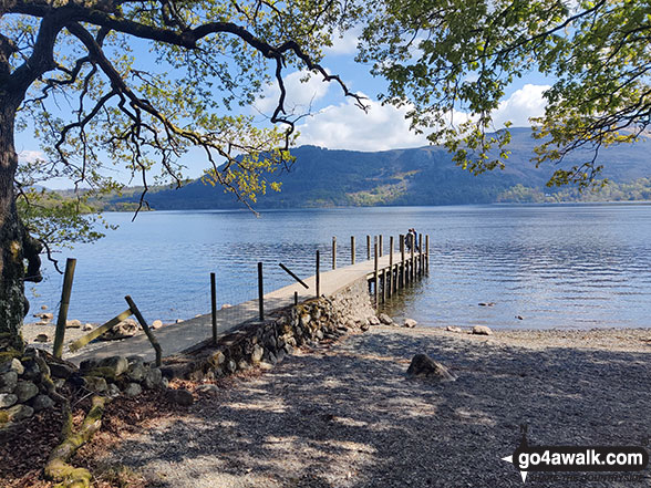 Walk c203 Ashness Bridge, Surprise View, Watendlath, Rosthwaite and The River Derwent from Barrow Bay (Derwent Water) - Hawes End Jetty, Derwent Water