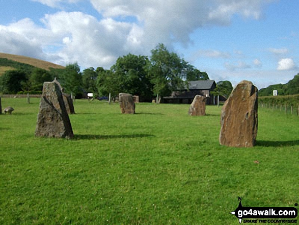 Standing stones at Dan-yr-Ogog, Glyntawe