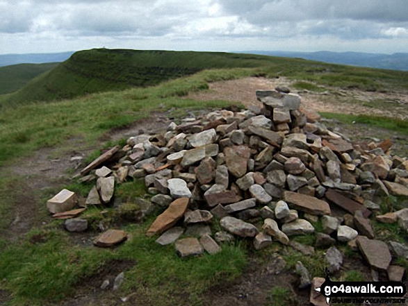 Fan Brycheiniog from Fan Foel summit cairn