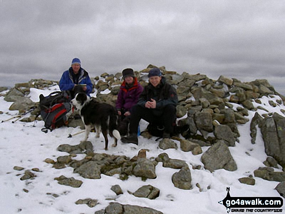 Walk c160 Pillar from Gatesgarth, Buttermere - Pillar Summit