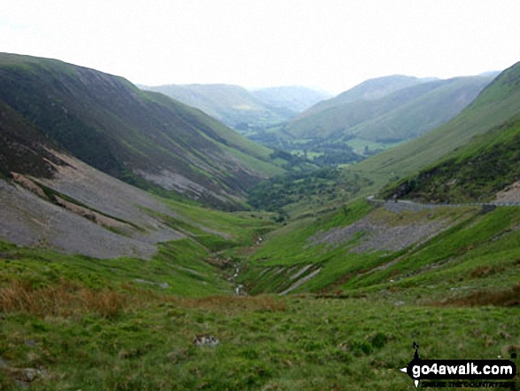 The Afon Dyfi Valley from Bwlch y Groes