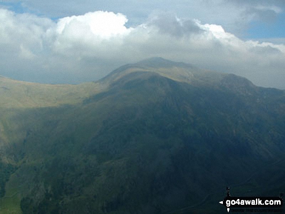 Glyder Fawr from Llechog (Llanberis Path) on the way up Snowdon (Yr Wyddfa)