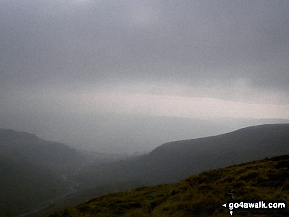 Crowden and Longdendale from Dun Hill