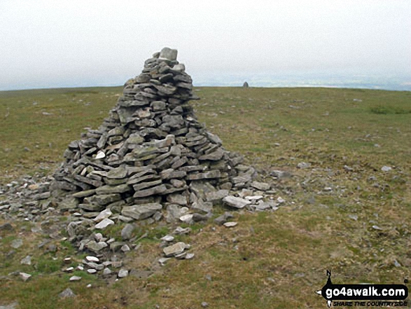 Walk Knock Fell walking UK Mountains in The North Pennines  Cumbria, England