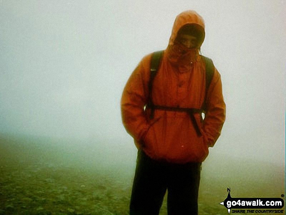 Me on Fairfield in The Lake District Cumbria England